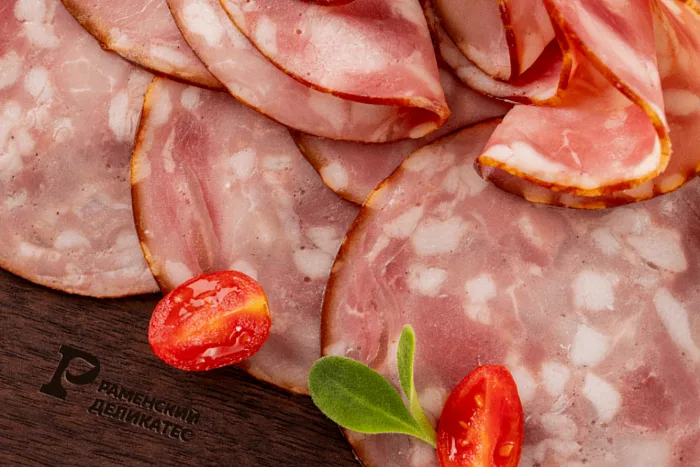 Колбаса Царская закуска полукопченая нарезка 110 г