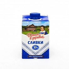 Сливки Домик в Деревне питьевые стерилизованные 10% 200 мл