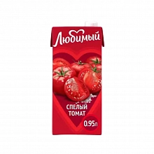 Нектар Любимый томат с мякотью 950 мл