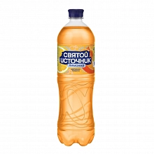 Напиток Святой Источник Абрикос-Лимон газированный 1 л
