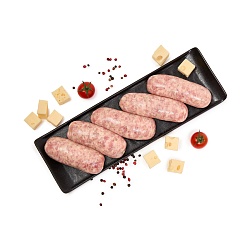 Колбаски Шашлычные с сыром из индейки замороженные