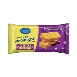 Вафли Коломенское Шоколадный вкус 200 г