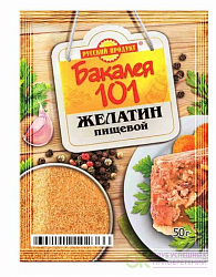 Желатин Бакалея 101 пищевой 50 г