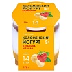 Йогурт Коломенский Клубника-банан с мдж 5% 170 г