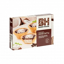 Мини-тарты Baker House с кокосовой начинкой 240 г