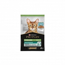 Корм влажный Проплан для стерилизованных кошек с Рыбой в желе 85 г