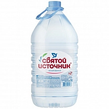 Вода Святой Источник негазированная 5 л
