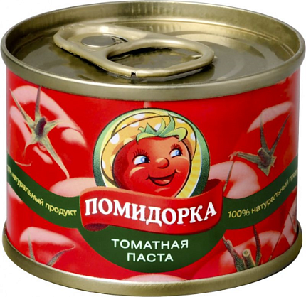 Томатная паста "Помидорка" ж/б 70 гр