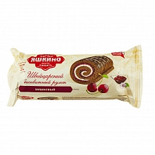 Рулет Яшкино бисквитный вишнёвый 200 г