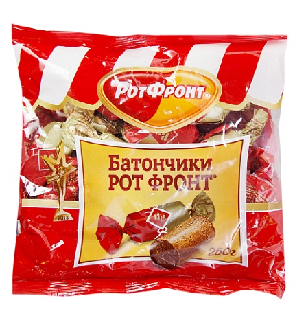 Конфеты Батончики РотФронт, 250 гр