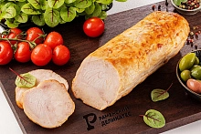 Рулет из мяса индейки запеченный