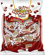 Конфеты Рот Фронт вафельные Коровка вкус Шоколад 250 г