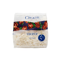 Творог Свежее Завтра 5% 200 г