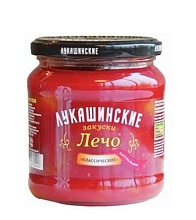 Лечо Лукашинские закуски натуральное 450 г