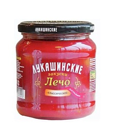 Лечо Лукашинские закуски натуральное 450 г