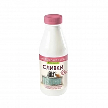 Сливки Агрокомплекс питьевые пастеризованные с м.д.ж. 10% 400 г