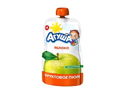 Пюре Агуша яблоко с 4 месяцев 90 г