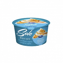 Йогурт Экомилк Соло с кленовым сиропом и грецким орехом 4.2% 130 г