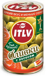 Оливки ITLV фаршированные лососем 300 г