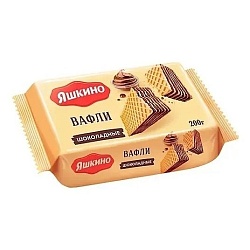 Вафли Яшкино Шоколадные 200 г