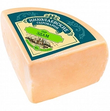 Сыр Сыры Кубани Эдам 1/4 Цилиндра 45% полутвердый