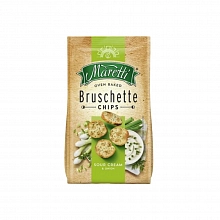 Печеные Maretti хлебные брускетти со вкусом Сметаны и лука 70 г