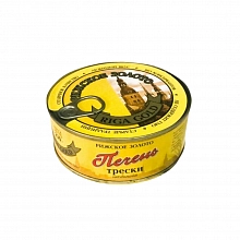 Печень трески Рижское золото натуральная 230 г