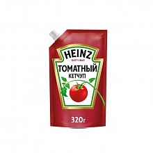 Кетчуп Хайнц Томатный 320 г