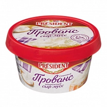 Сыр-мусс President Прованс сливочный творожный 120 г плавленный