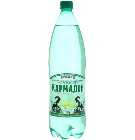 Вода Нижний Кармадон минеральная природная ПЭТ 1.5 л
