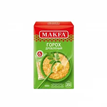 Крупа Макфа горох дробленый 6 пакетов 400 г