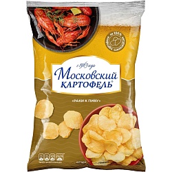 Картофель Московский хрустящий со вкусом рака 60 г