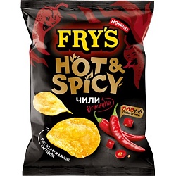 Чипсы FRY'S Огненный чили 70 г