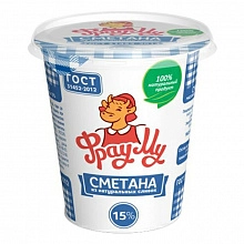 Сметана Фрау Му 15% 330 г