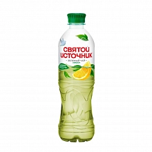 Напиток Святой Источник Зеленый чай Лимон 500 мл