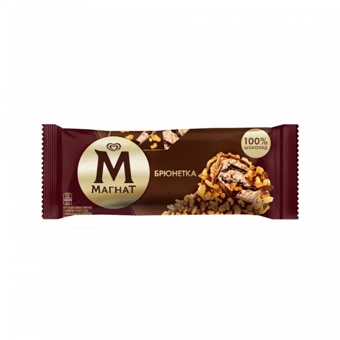 Мороженое Магнат Эскимо Брюнетка сливочное 8% 95 г