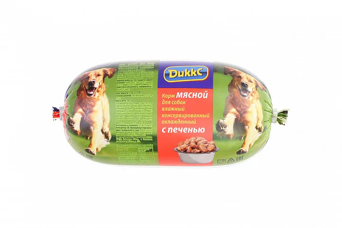 Корм влажный Dukkc Милоша мясной с печенью 1 кг