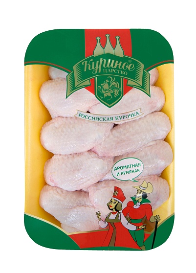 Крыло цыпленка Куриное Царство охлажденное ~ 900 г
