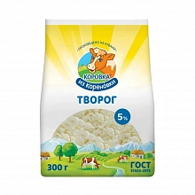 Творог Коровка из Кореновки 5% 300 г