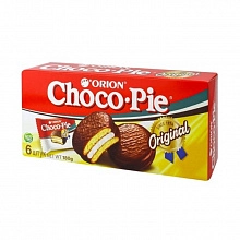 Пирожное Orion Choco Pie бисквитное в глазури 180 г