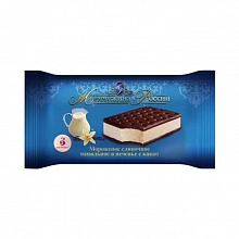 Мороженое Жемчужина России сливочное печенье-какао 80 г
