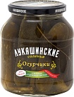 Огурчики Лукашинские закуски соленые По-старорусски с дубовым листом 670 г