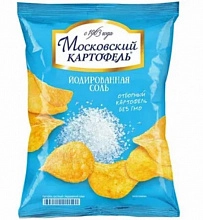 Картофель Московский хрустящий с йодированной солью 60 г