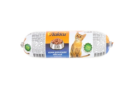 Корм Рамфуд Лакки для кошек мясной 350 г