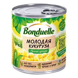 Кукуруза Бондюэль молодая 170 г