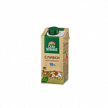 Сливки Село Зелёное стерилизованные 10% 200 мл
