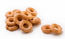 Печенье Батерфляй колечки с сахаром