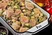 Гуляш из свинины в маринаде с овощами охлажденный