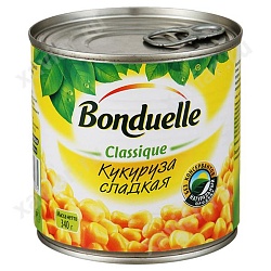 Кукуруза Бондюэль сладкая 340 г