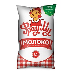 Молоко Фрау Му ультрапастеризованное 3.2% 900 мл 